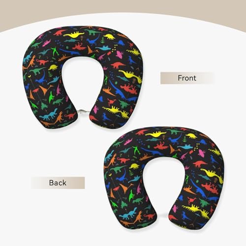 Almohada cervical poliéster tamaño único negra miniatura 2