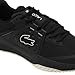 Lacoste Men's Power Serve Racket Sports Shoes, Black/Off White, 8