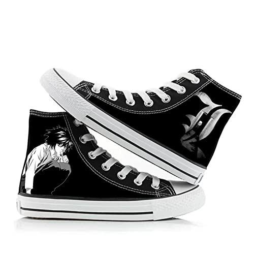 Death Note Zapatos De Lona Death Note Cosplay Zapatos Luz Yagami/Misa Amane Character Impreso...