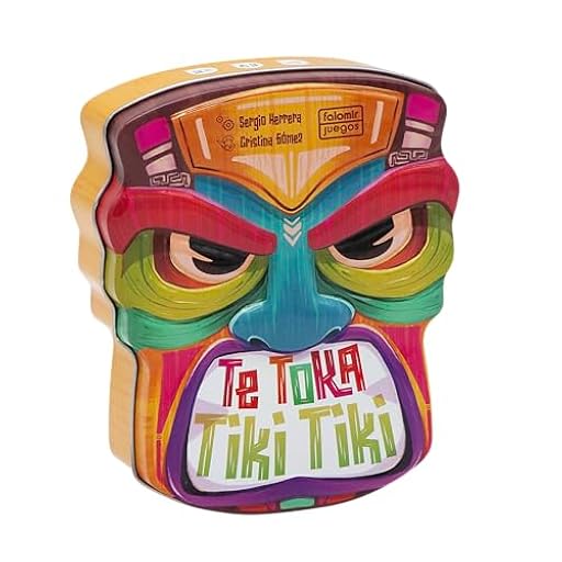Te Toka Tiki Tiki – Juego de Mesa Tribal de Velocidad, Risas y Reflejos | para Niños a Partir de 6 años, Familias y Fiestas | Diversión para 2 a 6 Jugadores | Ya disponible en tu tienda friki favorita! En mundofriki.es!