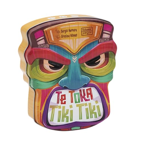 Te Toka Tiki Tiki Juego de Mesa Tribal de Velocidad, Risas y
