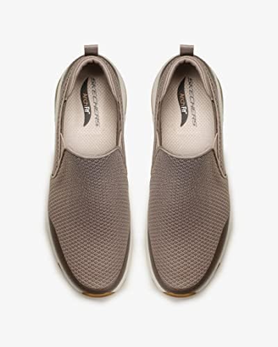 Skechers Men's Arch Fit Banline Oxford, Taupe, 14 M US | Image 5