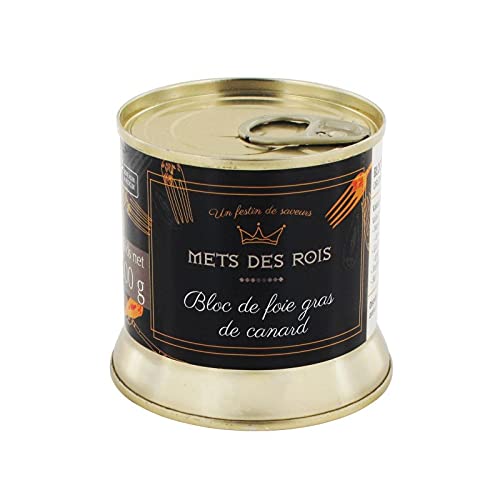 METS DES ROIS BLOC DE FOIE GRAS DE CANARD 200G - Mets des rois - LOT DE 2 - Offre Special