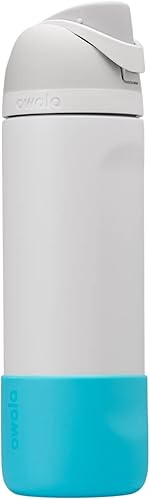 Miniatura 38 de Owala - Funda protectora antideslizante de silicona para botellas de agua, protege las botellas de agua de acero inoxidable FreeSip y Flip, 40 Gris