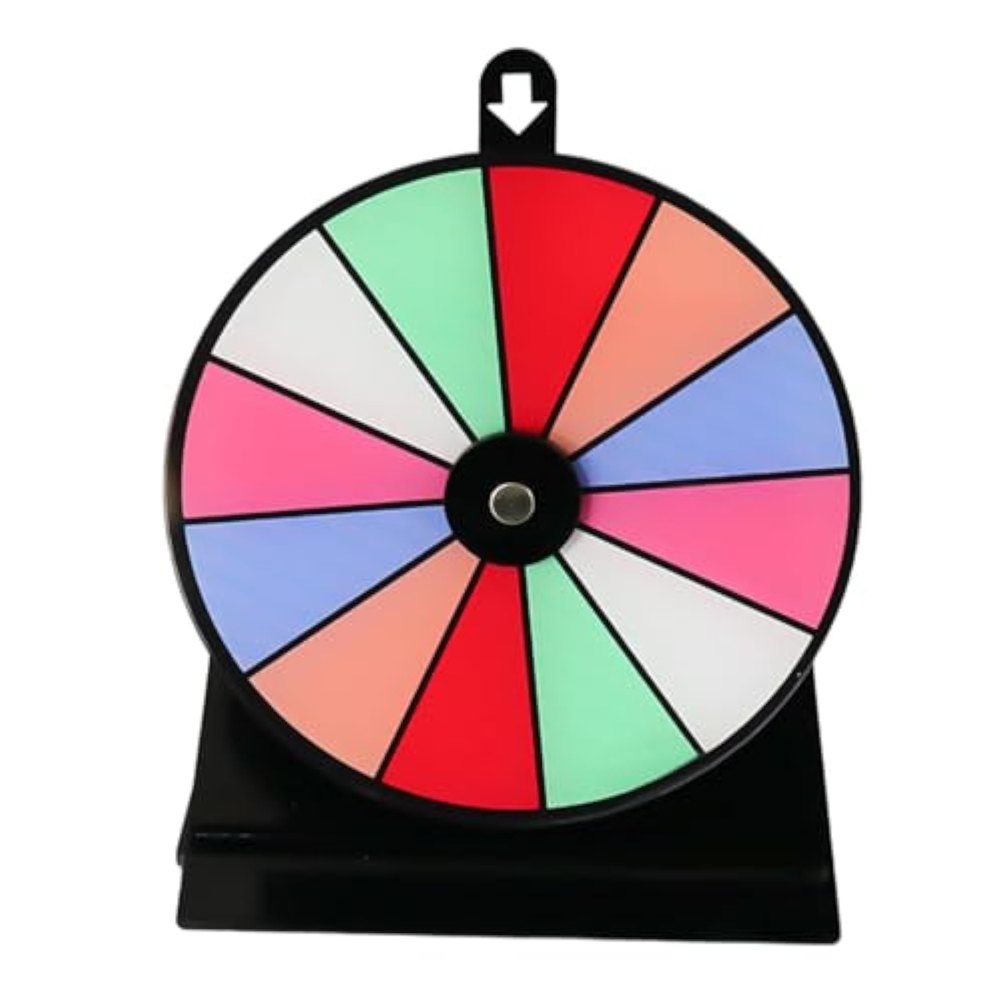 Colored Rotating Wheel Party Supplies Roulette Wheel for Events