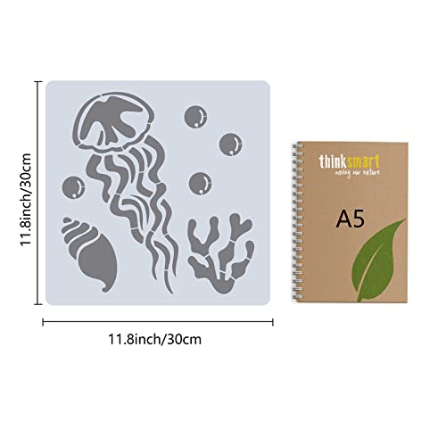 GORGECRAFT 12X12 Stencil Medusa Modelli Animali