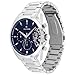 Tommy Hilfiger Reloj Analógico de Cuarzo Multifunción para Hombre con Correa de Acero Inoxidable Plateada Imagen de Tommy Hilfiger Reloj Analógico de Cuarzo Multifunción para Hombre con Correa de Acero Inoxidable Plateada