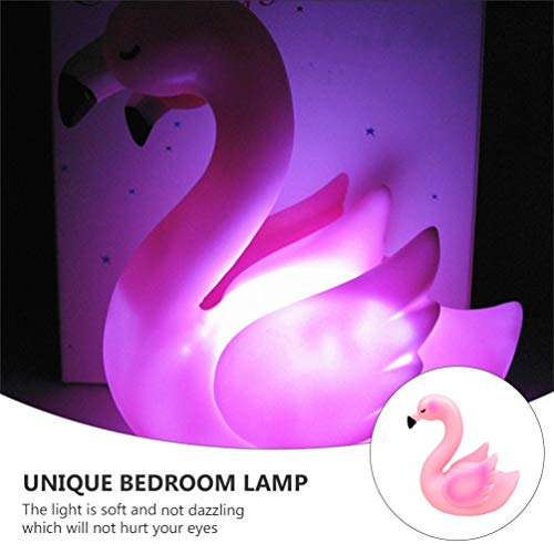Mobestech Flamingo Noite Lâmpada Led Decorativo Luz a Pilhas da Festa de Luz para Quarto de Crianças