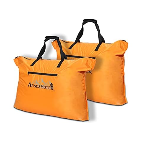 AUSCAMOTEK Scent Control Bags for Hunting Clothes and Accessories Water-Resistant Blaze Orange 33 x24 inches Cover