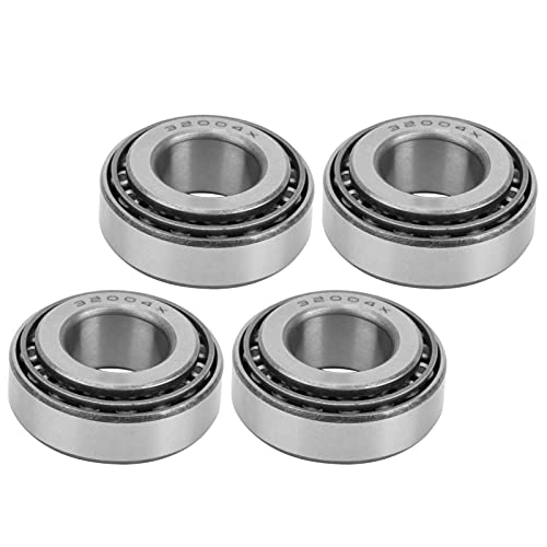 Fafeicy 4-teiliges Industrie Kegelrollenlager Set 32004 (2007104E) für Werkzeugmaschinen, Papierherstellungsmaschinen und mechanische Anwendungen