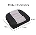 Car Driving seat Cushion, Car Seat Elevation Cushion, Dwarf Adult Booster seat Cushion for Short Drivers, Increase The Field Of View By 4.7in, Ideal for Trucks, Cars, Chairs, Wheelchairs (Grey)