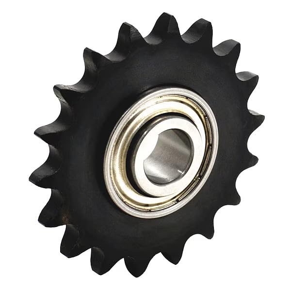 Idler Roller Chain Sprocket, 40 Chain Size, 18# of Teeth, Mfr: 40BB18H-A