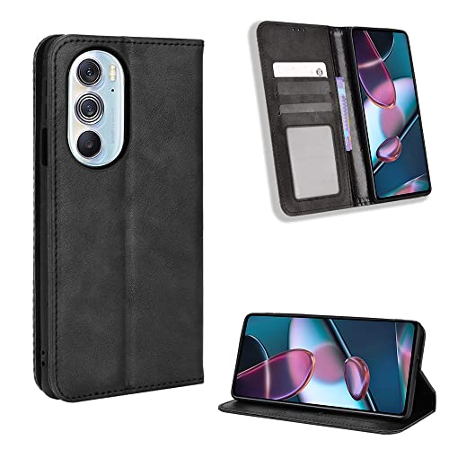 Capa de couro retrô magnética de luxo compatível com Motorola Edge 30 X30 Pro Edge30pro Edgeplus Edg