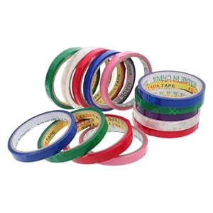 Alipis 14 Rollen Filamentband Verschlussbänder