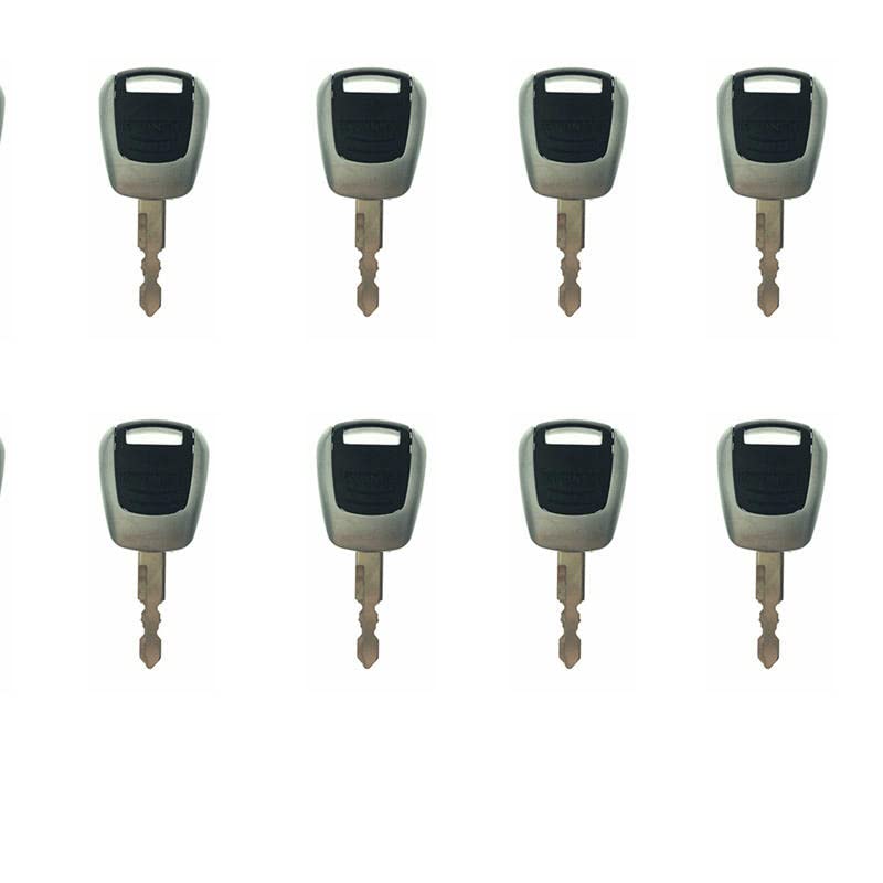 10 Pcs R-9 Key for Hyundai Excavator Loader Machine
