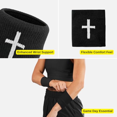 faith cross drip wristband