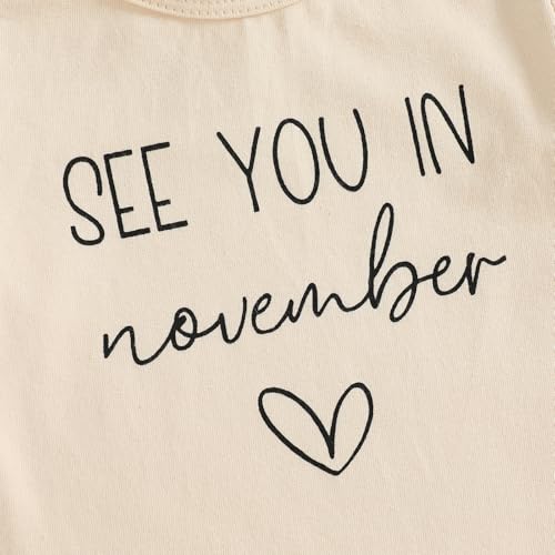 Image of woshilaocai Baby Announcement Bodysuit Pregnancy Reveal for Family | Pregnancy Reveal Ideas&New Baby Surprise for Grandparents, Husband, Aunt, Uncle, Gender Natural Romper, Funny Announcement