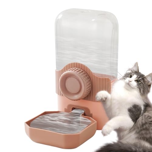猫のフィーダーと水ディスペンサー|加重センシングオートペットフィーダー、オートキャットフードと水ディスペンサー、大容量のペットフィーダーホームトラベルのための楽なメンテナンス迅速な設置