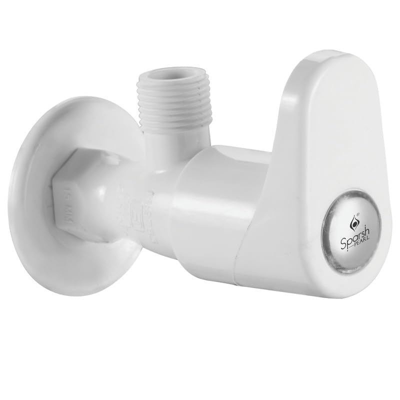 Sparsh Pearl Angle Cock with Flange for Bathroom/Kitchen/Outdoor PTMT Tap (Royal Series)-image-18