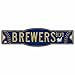 MLB Milwaukee Brewers 4.5-by-17 Sign