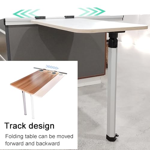 Table murale rustique pliante idéale pour studio cuisine et bureau - 6