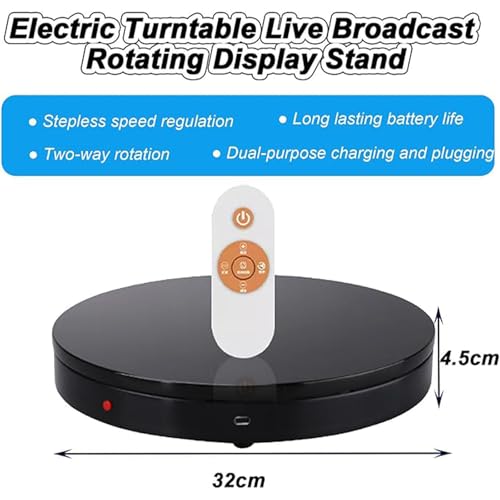 Platine électrique 360 degrés pour vidéo de mode et objets lourds - 7