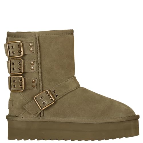 Bottines en daim doublure laine femme pour en finir avec les pieds froids