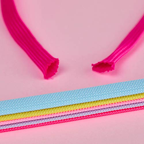 booyckiy 2 pairs 2534 flat shoe laces for sneakers 26 colors shoelaces in 2734-7234