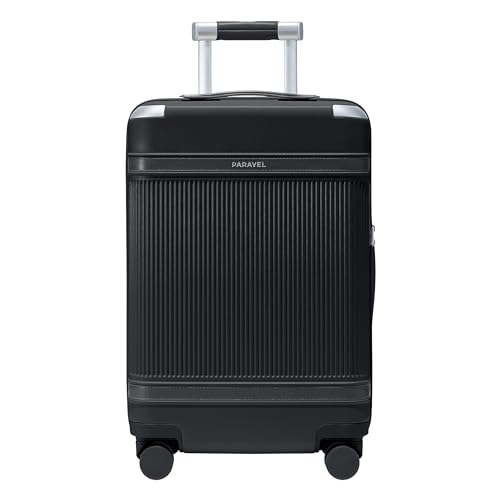 Paravel Aviator Luggage | Carbon-Neutral Travel Suitcase from Recycled Materials| Durable Luggage...