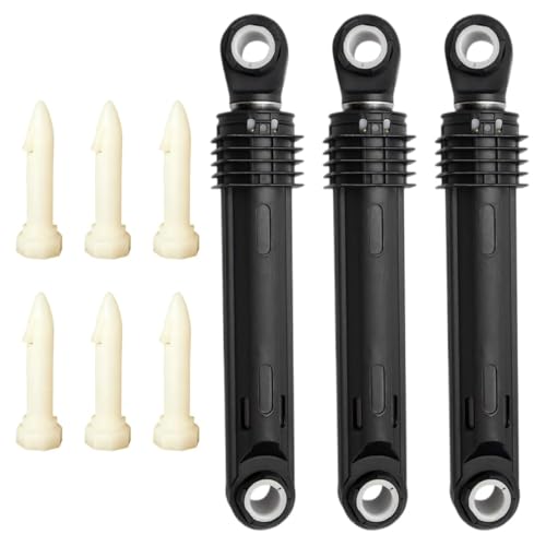 lrgnixs 3 Stück Stoßdämpfer für Waschmaschine, Schwingungsdämpfer mit Halterung Stecknadeln für LG Waschmaschinen, 383EER3001G 4901ER2003A, (Ersatzteil 383EER3001F 383EER3001H 383EER3001J)