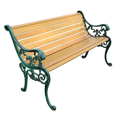 Milani Home s.r.l.s. Panca in GHISA E Legno per Esterno Giardino, Portico, Ristorante, GELATERIA Bar Hotel ALBERGO Piscina