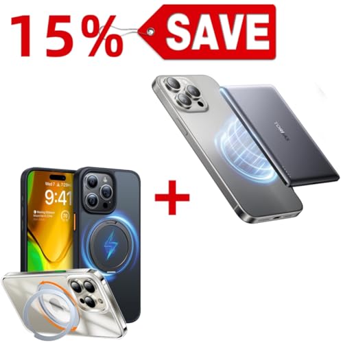 TORRAS 5,000mAh MiniMag Power Bank — Buy Together to Save 15%