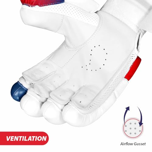 Image of DSC Rave Cricket Batting Gloves, Size - Youth, Right Hand