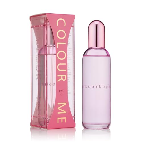 Perfumy COLOUR ME Pink dla kobiet. Woda perfumowana 100 ml. Luksusowy zapach – perfumy damskie, długotrwałe perfumy damskie marki Milton-Lloyd