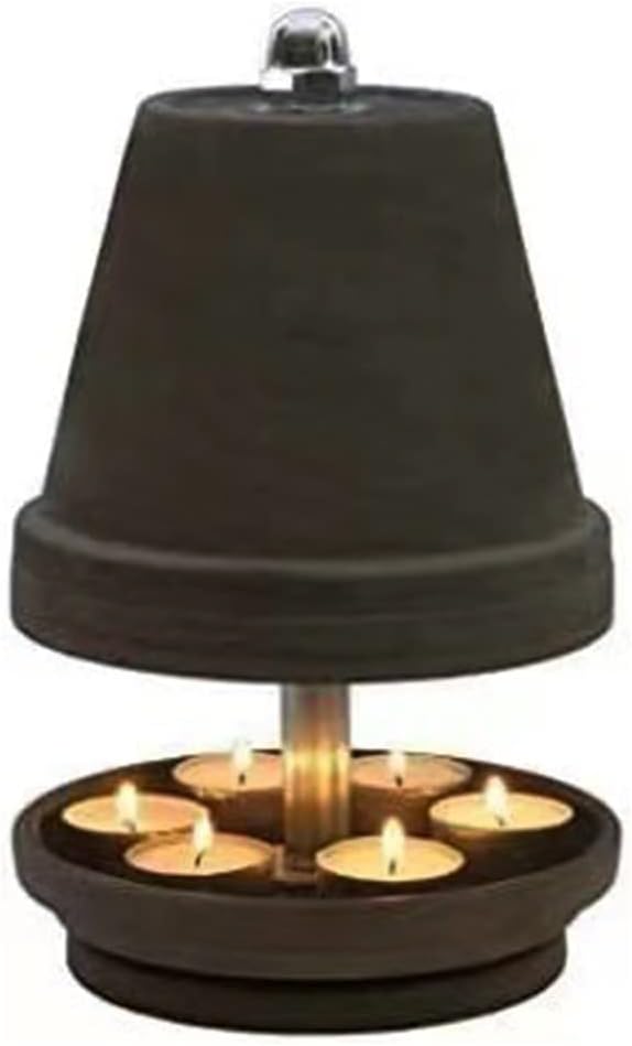 ADLOF DoubleWalled Ceramic Radiator, Indoor Tea Light Oven