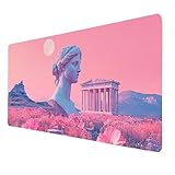 【TAPIS DE SOURIS DURABLE ET CONFORTABLE】: La technologie professionnelle de bord cousu, empêche efficacement le tapis de s'user, de se déformer et de tomber. Fabriqué en matériau durable, toucher confortable, surface en tissu doux lavable, vous offre la bien expérience d'utilisation