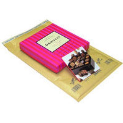 Featherpost Bubble-Lined Mailer Gold Pack of 100 F GOLD