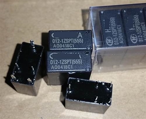 Relé 5 pines 12V 25A HFKA 012-1ZST sustituye piezas defectuosas en el coche
