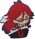 一番くじ 黒執事 Book of the Atlantic G賞 ラバーストラップ グレル 単品