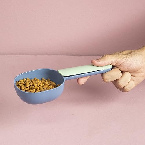 OIKOS ANIMAL Pá Dosadora De Ração Com Clipe Para Pet - Oikos Animal