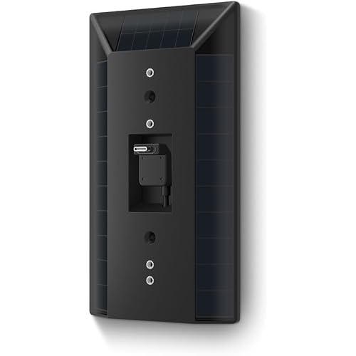 Ring Solar Charger — Compatible with Battery Doorbell (newest model), Ring Battery Doorbell Plus (newest model), Ring Battery Doorbell Pro (newest model)
