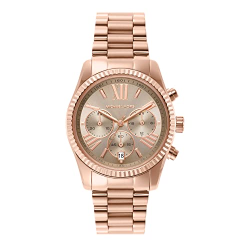 Michael Kors LEXINGTON �N���m�O���t ���[�Y�S�[���h�g�[�� �X�e�����X�X�`�[���E�H�b�`