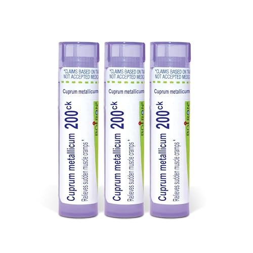 Boiron Cuprum Metallicum 200Ck Homeopathic Medicine for Sudden Muscle Cramps - Pack of 3 (240 Pellets) - image 1
