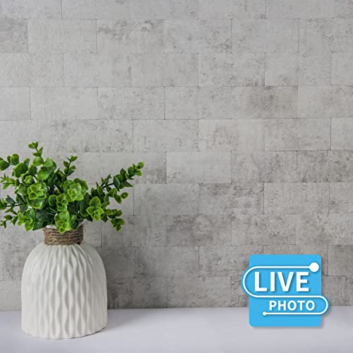 Image of Art3d Peel and Stick Backsplash, Stick on Wall Tile, 10-Pack, Natural White