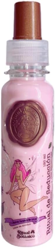 Ritual Botanico Perfume Termoprotector Para Cabello, Sin Alcohol, Antifrizz, Desenredante, Proteccion Solar, Con Feromonas, Aroma Seductor Frutal Y Floral, Todo Tipo De Cabello 120Ml, Rosa