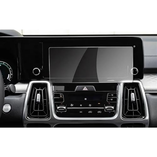 Láminas protectoras de pantalla para KIA Sorento MQ4 2021, protector de pantalla de 10 pulgadas para el centro de navegación del coche, accesorios interiores para el coche, película de vidrio templado