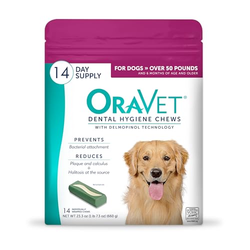 OraVet Dental Hygiene Chews for Extra Large Dogs 50+ lbs