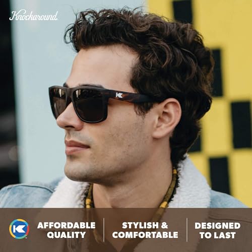 Image of Knockaround Large Polarized Sunglasses for Men & Women - UV400 Protection