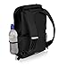 PICNIC TIME Zuma Backpack Cooler, Modern Backpack Cooler with 20-Can Capacity, Fully Insulated Hiking and Outdoor Lunch Bag with Water Resistant Interior, Pockets, Padded Straps, (Black)