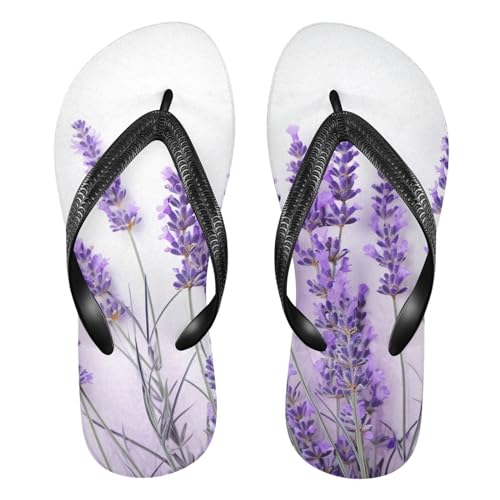 STAYTOP Purple Lavender Flip Flops Sandals of Men's & Women's,Sandals Beach Slippers Shower Slides